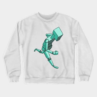 Robot Run Crewneck Sweatshirt